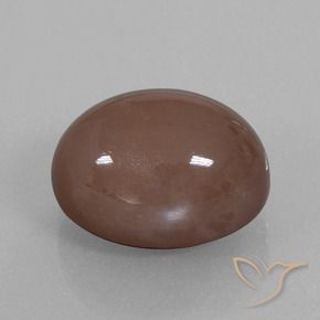 Piedra de Luna Marrón expreso natural de 25.76 ct, Ovalada, Opaco