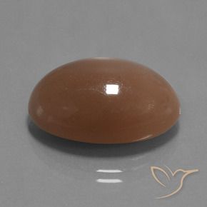 Piedra de Luna Durazno intenso natural de 20.88 ct, Ovalada, Opaco