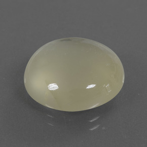 Piedra de luna amarillo natural de 14,39 ct, corte redondo, translúcido