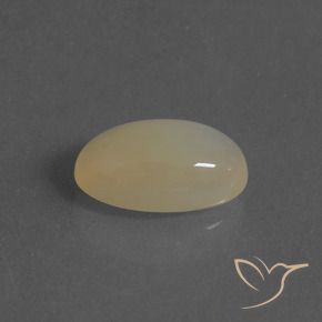 Piedra de Luna Marrón cálido claro natural de 4.00 ct, Ovalada, Translúcido