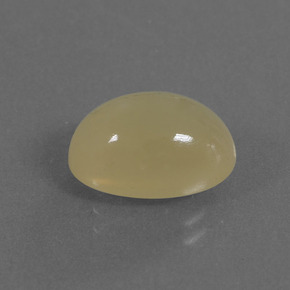 Piedra de Luna Amarillo medio natural de 4.81 ct, Corte Óvalo, Translúcido
