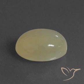 Piedra de Luna Marrón cálido claro natural de 6.70 ct, Ovalada, Translúcido
