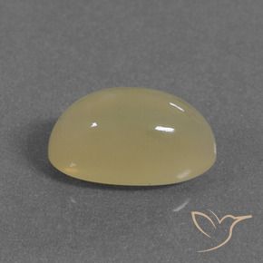Piedra de Luna Marrón terroso natural de 5.26 ct, Ovalada, Translúcido