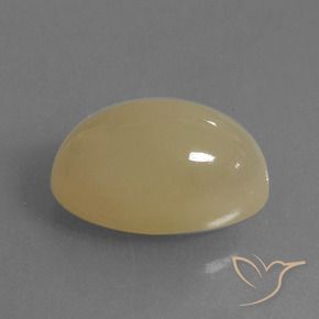 Piedra de Luna Marrón pálido natural de 8.83 ct, Ovalada, Translúcido