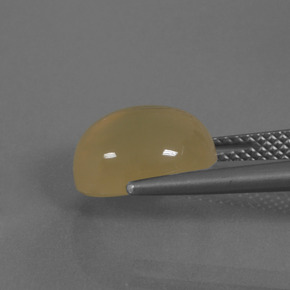 Piedra de Luna Naranja natural de 4.40 ct, Corte Óvalo, Translúcido