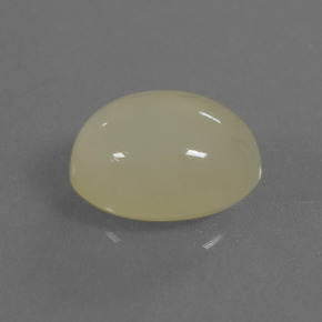 Piedra de Luna Amarillo medio natural de 4.11 ct, Corte Óvalo, Translúcido