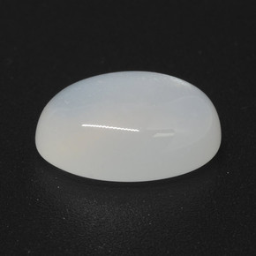 Piedra de luna blanco natural de 3,62 ct, corte óvalo, translúcido