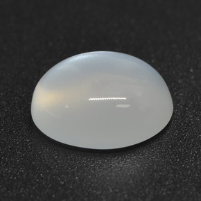 Piedra de luna blanco natural de 2,56 ct, corte óvalo, translúcido