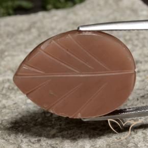 Piedra de Luna Marrón canela natural de 30.47 ct, Elegante, Opaco