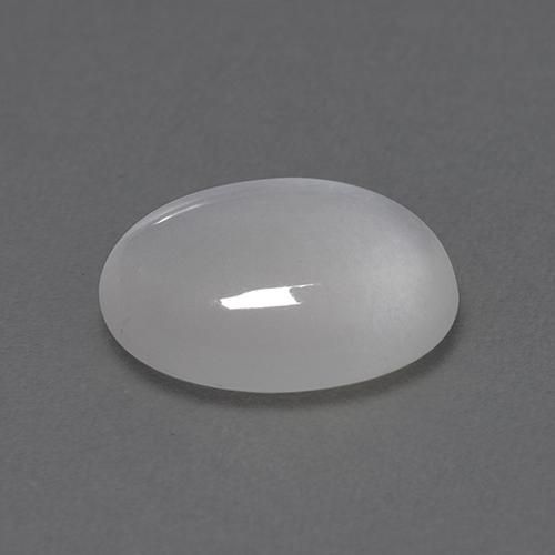 Piedra de Luna Blanco natural de 2.24 ct, Corte Óvalo, Transparente