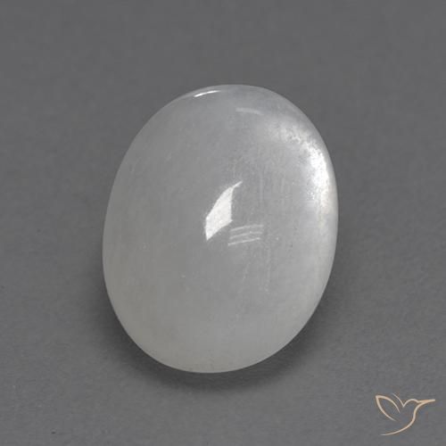 2.33ct Natural Blanco Piedra de Luna, Ovalada, Transparente