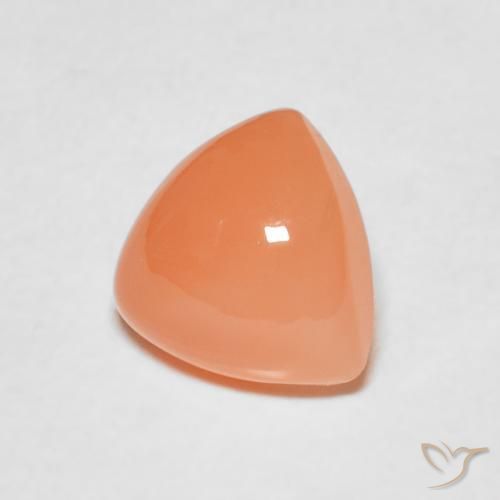 Piedra de Luna Naranja claro natural de 1.80 ct, Trillón, Translúcido