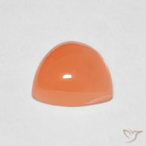 Piedra de Luna Naranja claro natural de 1.80 ct, Trillón, Translúcido