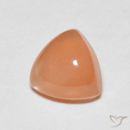Piedra de Luna Naranja durazno natural de 1.98 ct, Trillón, Translúcido
