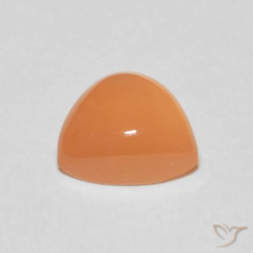 Piedra de Luna Naranja claro natural de 1.86 ct, Trillón, Translúcido