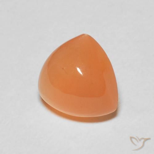Piedra de Luna Naranja cantaloupe natural de 1.94 ct, Trillón, Translúcido
