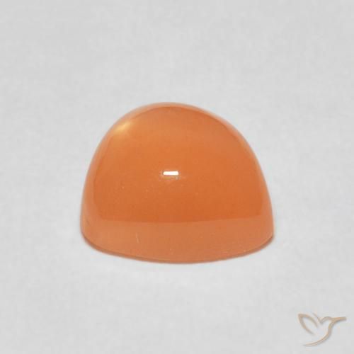 Piedra de Luna Naranja cantaloupe natural de 1.94 ct, Trillón, Translúcido