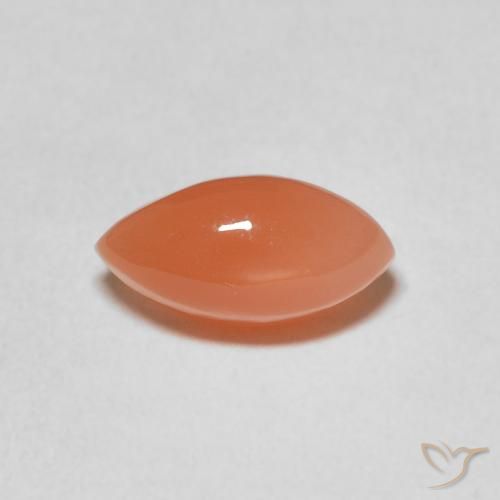 1.82ct Natural Naranja medio Piedra de Luna, Marquesa, Translúcido, Photo A