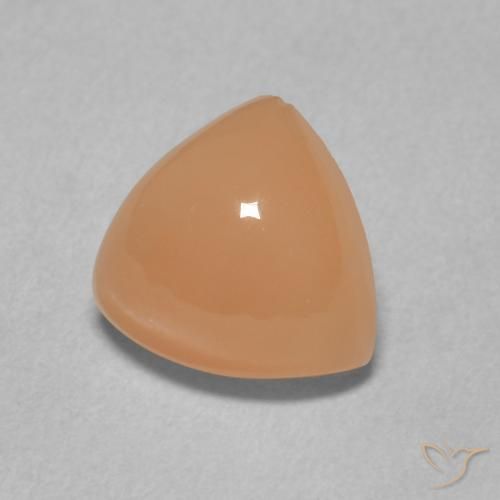 Piedra de Luna Naranja durazno natural de 1.97 ct, Trillón, Translúcido