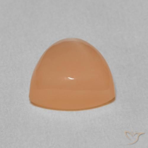 Piedra de Luna Naranja durazno natural de 1.97 ct, Trillón, Translúcido