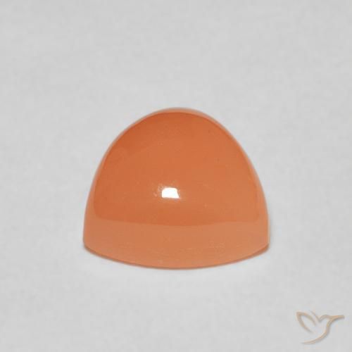 Piedra de Luna Naranja claro natural de 2.07 ct, Trillón, Translúcido