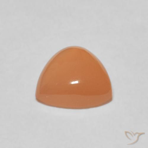 Piedra de Luna Naranja cantaloupe natural de 1.70 ct, Trillón, Translúcido