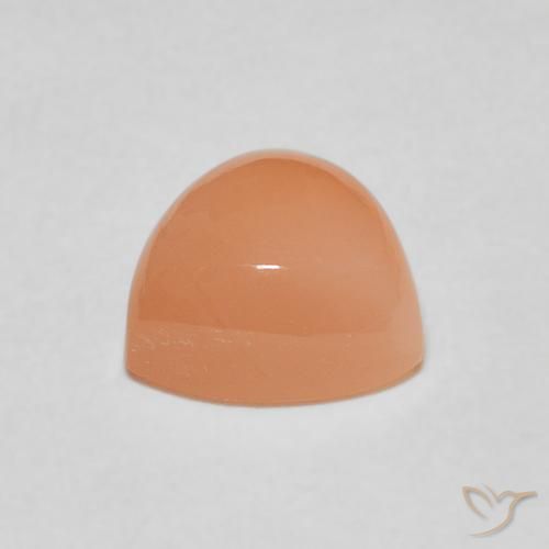 Piedra de Luna Medium Light-Orange natural de 2.21 ct, Trillón, Translúcido