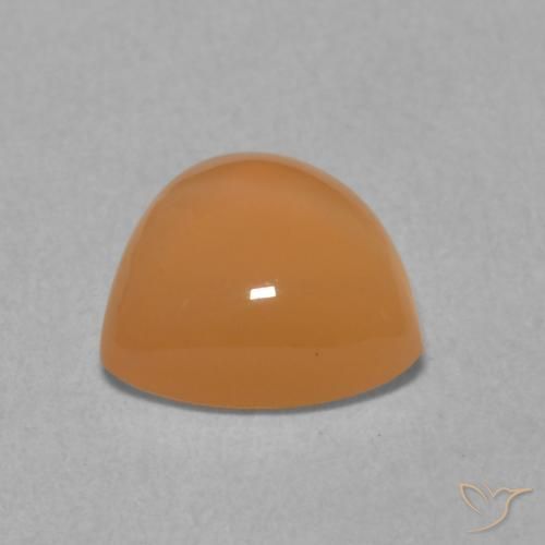 Piedra de Luna Naranja durazno natural de 1.82 ct, Trillón, Translúcido
