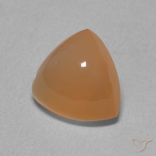 Piedra de Luna Naranja medio natural de 1.81 ct, Trillón, Translúcido