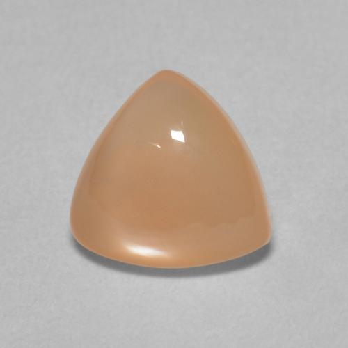 1.45ct Natural Medium Light-Orange Piedra de Luna, Trillón, Translúcido