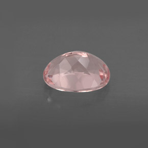 Morganita Rosado claro natural de 1.70 ct, Corte Óvalo, VVS