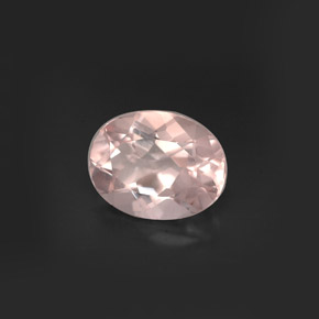 Morganita rosa natural de 1,58 ct, corte óvalo, VVS-VS
