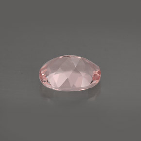 Morganita rosa natural de 1,56 ct, corte óvalo, VVS