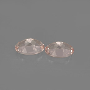 Gemas de morganita rosa natural de  ct, corte óvalo, VVS