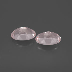 Gemas de Morganita Rosado claro natural de  ct, Corte Óvalo, VS-SI
