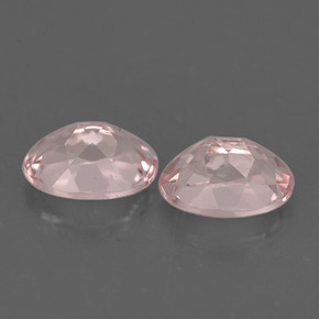 Gemas de morganita rosa natural de  ct, corte óvalo, VVS