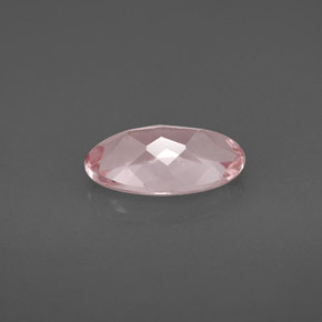Morganita rosa natural de 1,56 ct, corte óvalo, VS