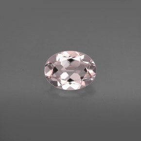 Morganita rosa natural de 1,02 ct, corte óvalo, VVS