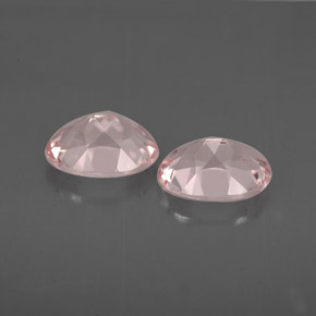 Gemas de morganita rosa natural de  ct, corte óvalo, VVS-VS