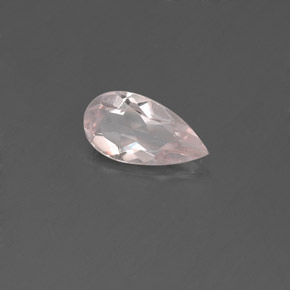Morganita Rosado claro natural de 0.50 ct, En forma de pera, VVS-VS
