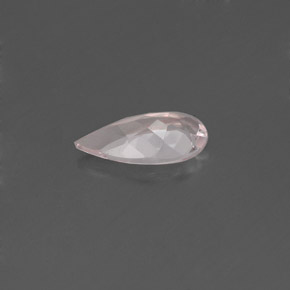 Morganita Rosado claro natural de 0.50 ct, En forma de pera, VVS-VS