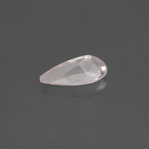 Morganita rosa natural de 0,63 ct, en forma de pera, VVS-VS