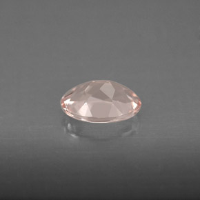 Morganita Rosado claro natural de 0.72 ct, Corte Óvalo, IF
