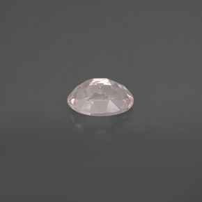 Morganita rosa natural de 0,75 ct, corte óvalo, VVS