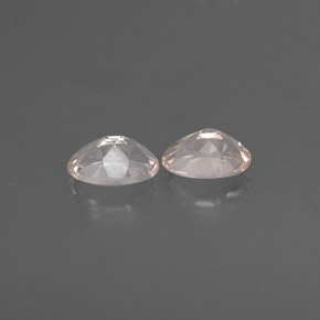 Gemas de morganita rosa natural de  ct, corte óvalo, VVS-VS