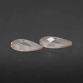 Gemas de morganita rosa natural de  ct, en forma de pera, VVS