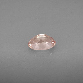 Morganita rosa natural de 0,76 ct, corte óvalo, VVS-VS