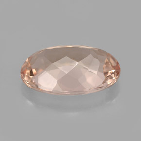 Morganita rosa natural de 4,16 ct, corte óvalo, VVS