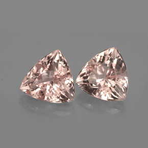 Gemas de morganita rosa natural de  ct, trillón, VVS-VS