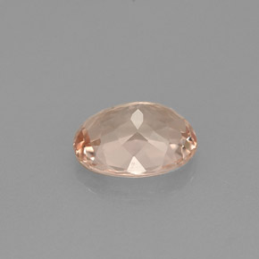 Morganita Rosado claro natural de 1.59 ct, Corte Óvalo, VVS-VS
